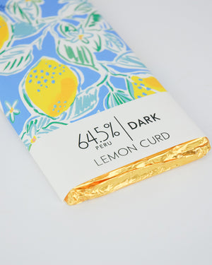 
                  
                    Load image into Gallery viewer, Lemon Curd Dark Chocolate Bar - 64.5% Peruvian
                  
                