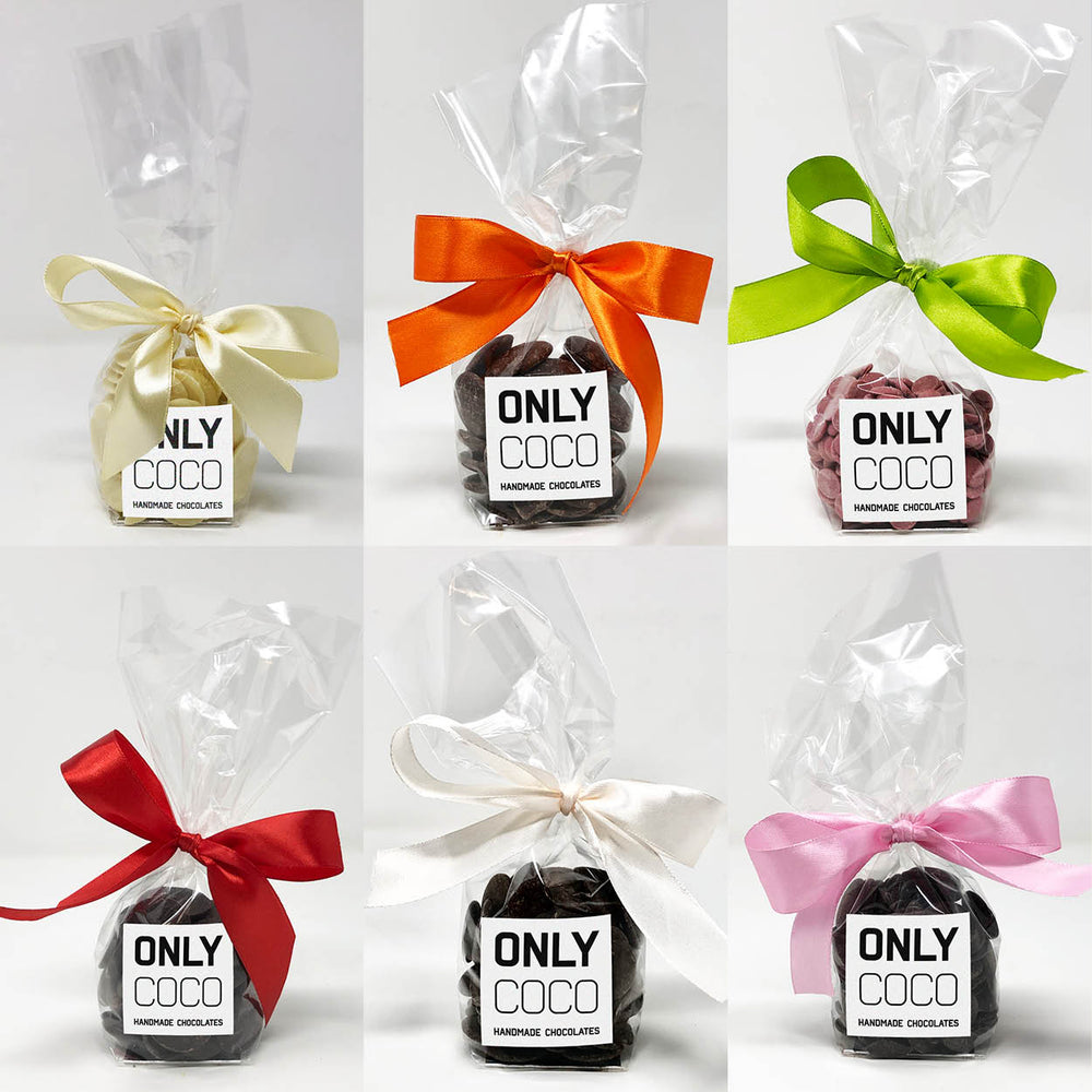 Chocolate Buttons by Only Coco Chocolates - single origin handmade Chocolate