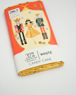 
                  
                    Load image into Gallery viewer, Candy Cane, 32% Dominican Republic White Chocolate
                  
                
