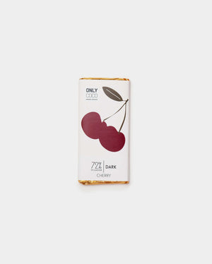 
                  
                    Load image into Gallery viewer, Cherry Dark Chocolate Bar - 72% Ecuadorian
                  
                