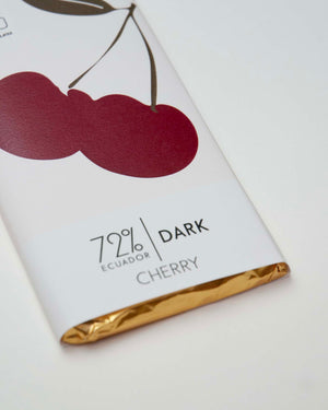 
                  
                    Load image into Gallery viewer, Cherry Dark Chocolate Bar - 72% Ecuadorian
                  
                