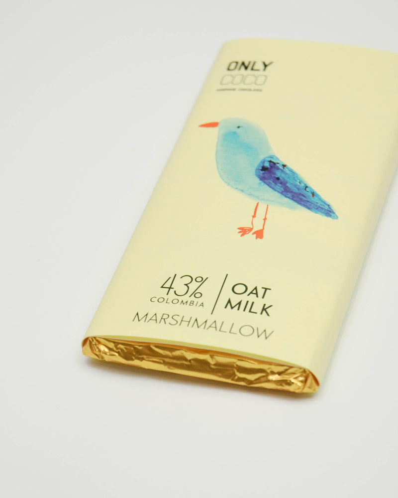 Marshmallow Oat Milk, Colombian Milk Chocolate - Only Coco Chocolates