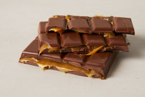 
                  
                    Load image into Gallery viewer, Salted Caramel Milk Chocolate Bar - 43.5% Venezuelan
                  
                