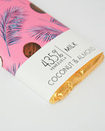 Coconut & Almond Milk Chocolate Bar - 43.5% Venezuelan