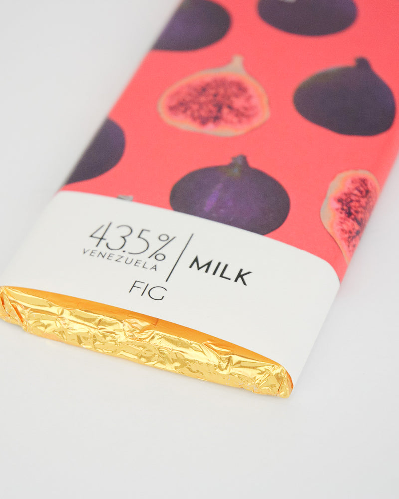 
                  
                    Load image into Gallery viewer, Fig Milk Chocolate Bar - 43.5% Venezuelan
                  
                