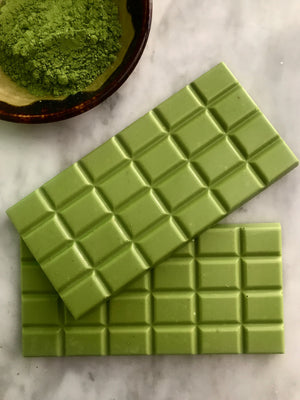 
                  
                    Load image into Gallery viewer, Matcha White Chocolate Bar - 31% Dominican Republic
                  
                