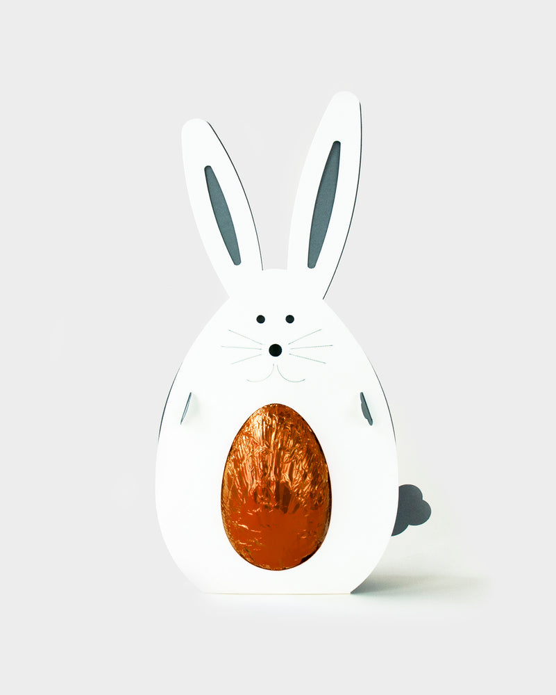 Peanut Butter & Sea Salt Milk Chocolate Easter Egg (including chocolate buttons) – 43.5% Venezuelan