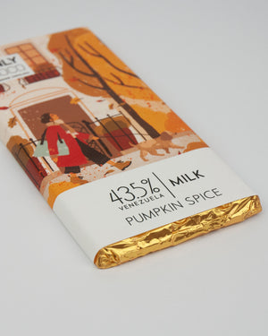 
                  
                    Load image into Gallery viewer, Pumpkin Spice Milk Chocolate Bar - 43.5% Venezuelan
                  
                