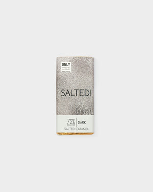 
                  
                    Load image into Gallery viewer, Salted Caramel Dark Chocolate Bar - 72% Ecuadorian
                  
                