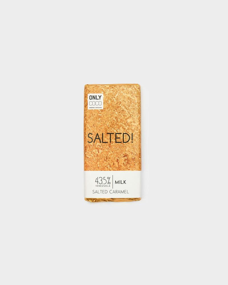 Salted Caramel Milk Chocolate Bar - 43.5% Venezuelan